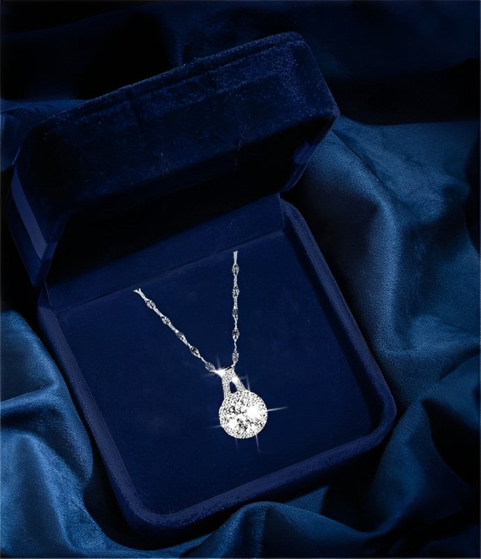 💎Official Store💎 S925 Sterling Silver Moissanite Sunflower Pendant Necklace⚡Limited Time Promotion⚡