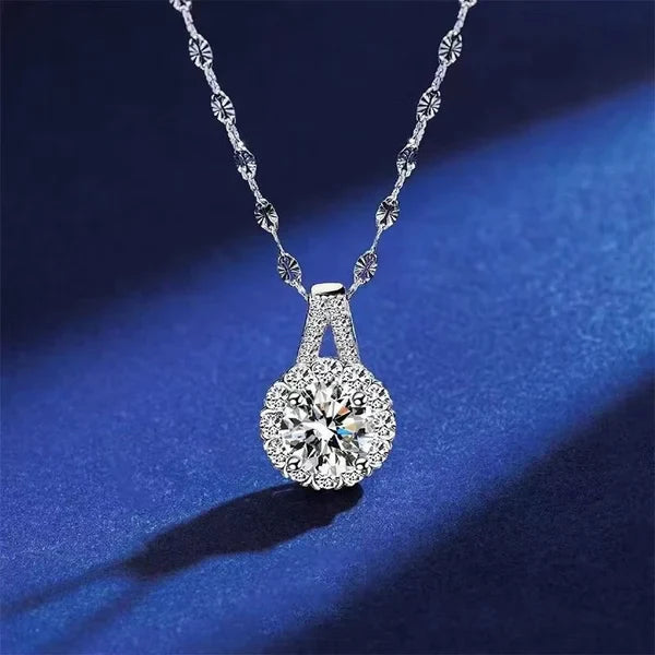 💎 Boutique officielle💎Collier pendentif tournesol moissanite en argent sterling S925⚡Vente à durée limitée⚡