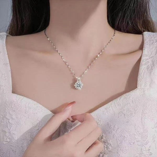 💎 Boutique officielle💎Collier pendentif tournesol moissanite en argent sterling S925⚡Vente à durée limitée⚡
